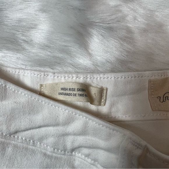 NWT Universal thread Women's Jeans Skinny High Rise true White -Size 00/24R - Picture 10 of 11